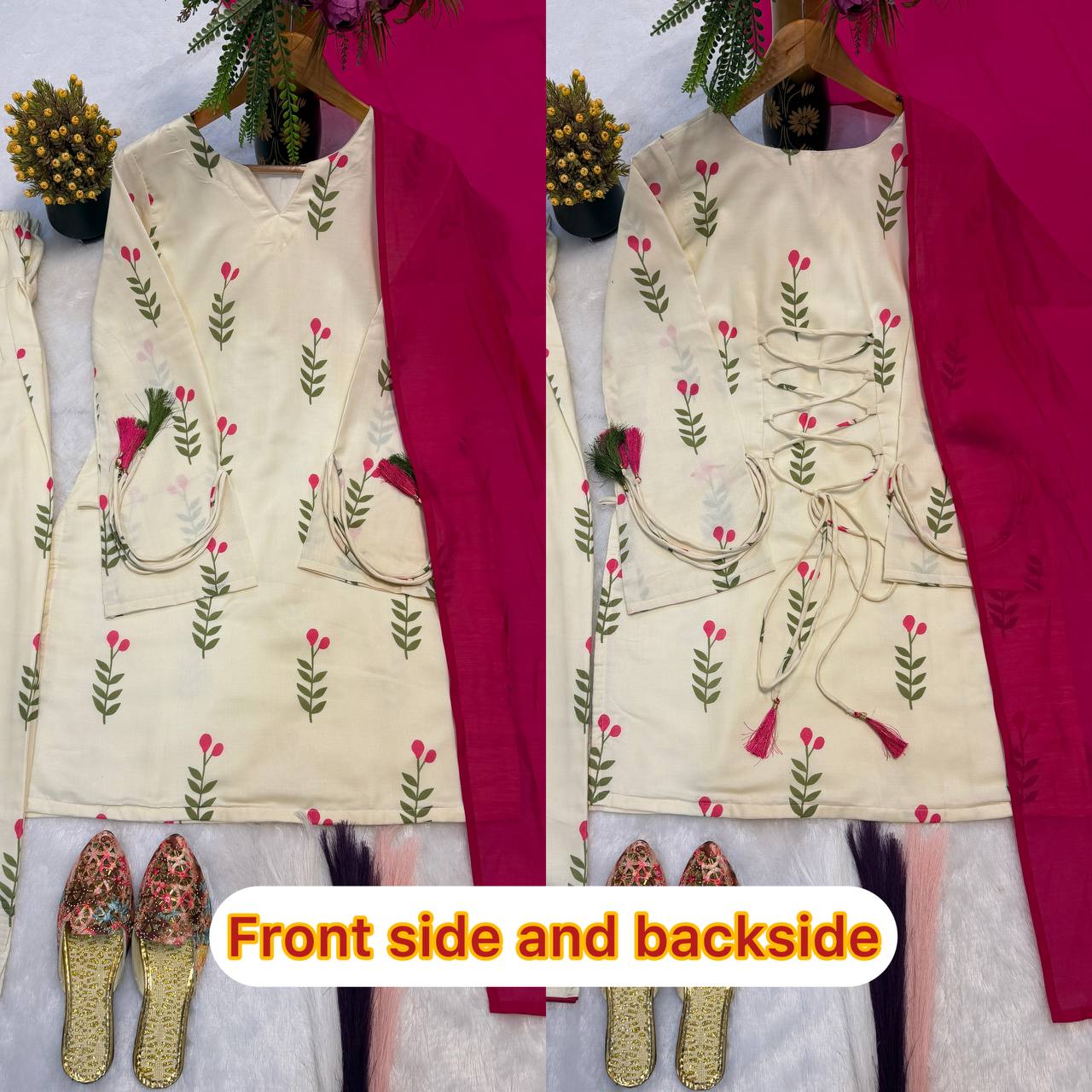 The Ethereal Ivory Floral Heritage Set